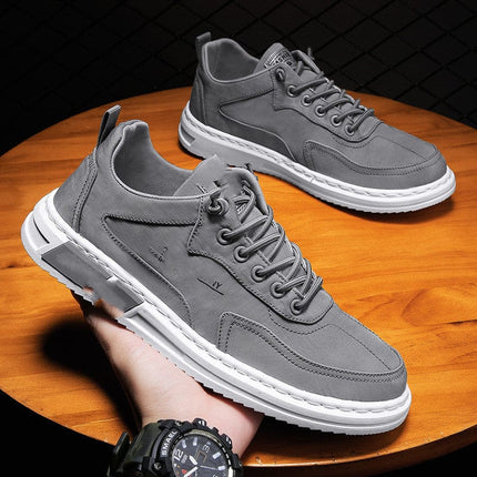 Spring New Breathable Canvas Shoes Men's Trendy All-matching Casual Sports Non-slip Wear-resistant Sneakers HEBDO STORE