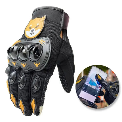 New Motorcycle Touch Screen Gloves Breathable Full Finger Outdoor Sports Protection Riding Dirt Bike Gloves Guantes Moto - Premium  from FRANTZDOL STORE  - Just $15.99! Shop now at FRANTZDOL STORE 