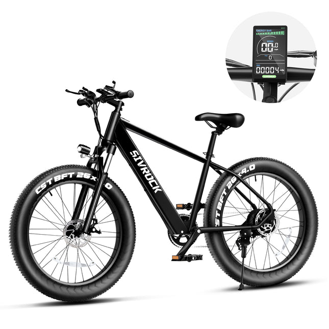 Professional Electric Bike For Adults, 26 X 4.0 Inches Fat Tire Electric Mountain Bicycle, 1000W Motor 48V 15Ah Ebike For Trail Riding, Excursion And Commute, UL And GCC Certified HEBDO STORE