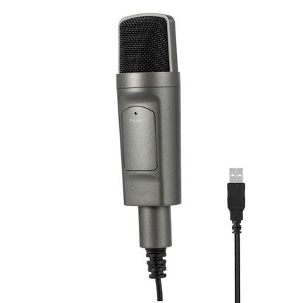 USB Condenser Microphone Computer Desktop Live Recording Wired Microphone HEBDO STORE