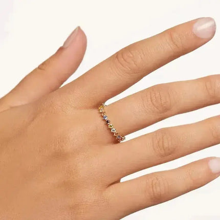 Fashion 925 Sterling Silver Simple Style Ring Charm Quality Finger Ring Exquisite Accessories Birthday Party Gift Free Shipping - Premium  from FRANTZDOL STORE  - Just $15.99! Shop now at FRANTZDOL STORE 