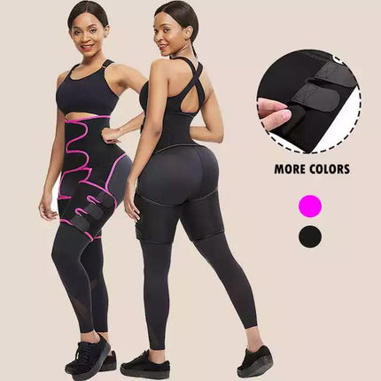 Sports Waist Belt Adjustable One-piece Girdle Leg Straps Hebdo Store