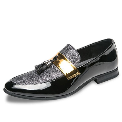 Men Tassel Flat Shoes HEBDO STORE