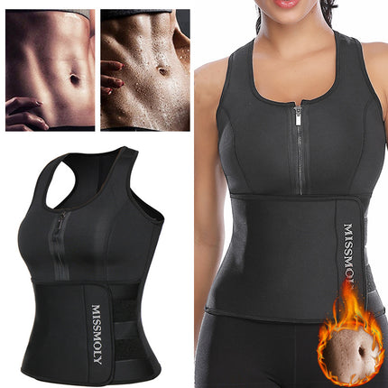 Femmes Néoprène Taille Formateur Sweat Sauna Costume Serre-Taille HEBDO STORE