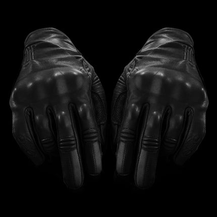 Motorcycle leather gloves HEBDO STORE