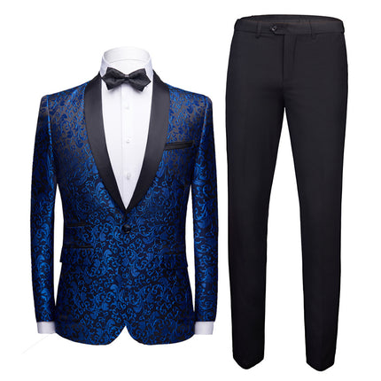 Men\'s suit suits men wedding Dress Suit Set HEBDO STORE