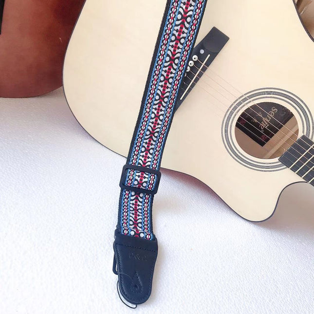 Embroidered guitar strap HEBDO STORE