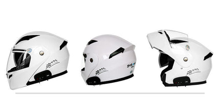 Motorcycle Bluetooth Helmet Motorcycle Helmet Comes with FM HEBDO STORE