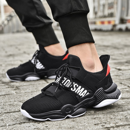 New Men's Shoes Non Slip Wear Resistant Running Shoes Breathable Casual Shoes HEBDO STORE