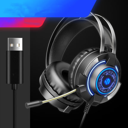 Headphones 7.1 Channel Colorful Gaming Headset With Microphone HEBDO STORE