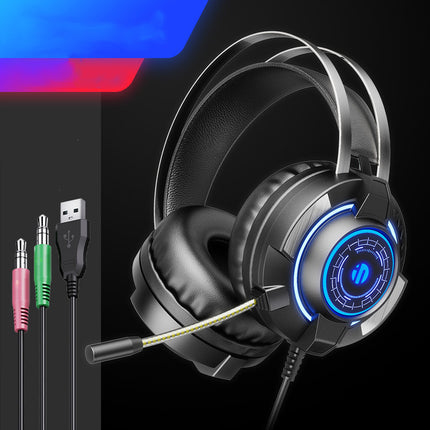 Headphones 7.1 Channel Colorful Gaming Headset With Microphone HEBDO STORE