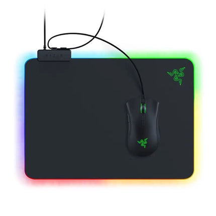 Razer Firefly Hard V2 RGB Game Mouse Pad Can Customize The Built-in Cable Non Slip Rubber Base HEBDO STORE