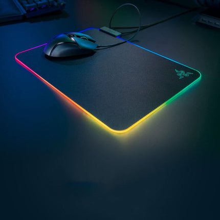 Razer Firefly Hard V2 RGB Game Mouse Pad Can Customize The Built-in Cable Non Slip Rubber Base HEBDO STORE