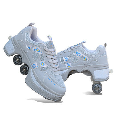 Breathable Childrens Heelys Single And Double Roller Skates HEBDO STORE