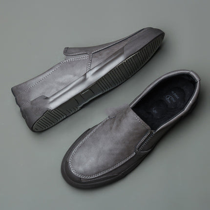 Men's Casual Shoes Low Cut Slip On Shoes Four Seasons Loafers HEBDO STORE