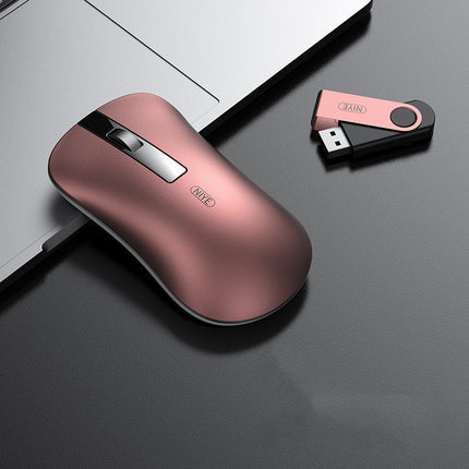 Aluminum Alloy Bluetooth Wireless Mouse Dual Mode 2.4G HEBDO STORE