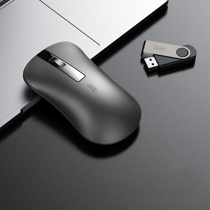 Aluminum Alloy Bluetooth Wireless Mouse Dual Mode 2.4G HEBDO STORE