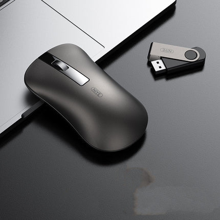 Aluminum Alloy Bluetooth Wireless Mouse Dual Mode 2.4G HEBDO STORE