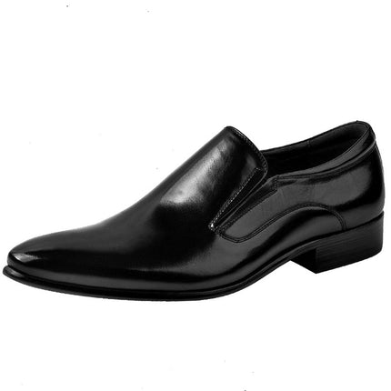 Genuine Leather Business Casual Shoes Men'S HEBDO STORE