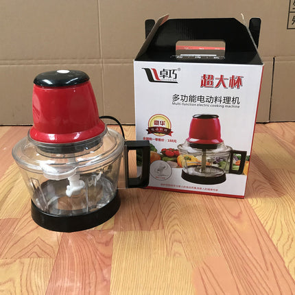 3 Liters Big Cup Electric Vegetable Grinder Meat Grinder Cooking Machine Cooking Machine HEBDO STORE