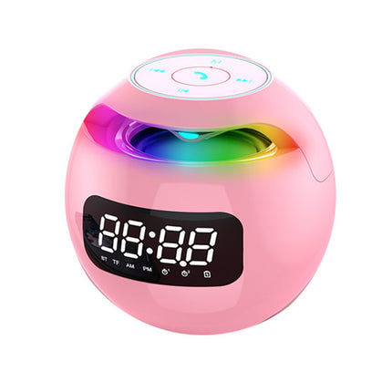 New Portable Wireless Alarm Clock Bluetooth Speaker HEBDO STORE