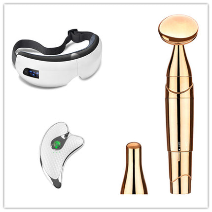 Bluetooth Music Eye Massager Air Pressure Hot Compress Dark Circles Eye Care HEBDO STORE