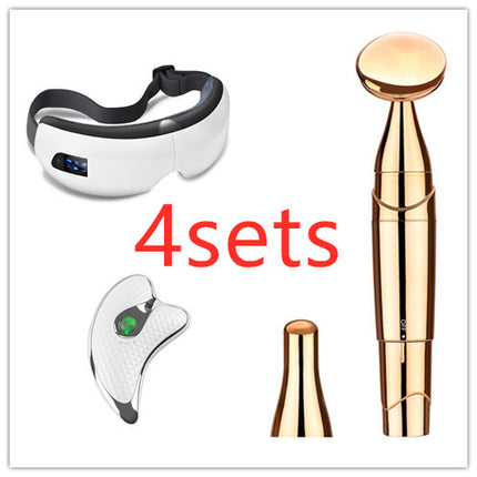 Bluetooth Music Eye Massager Air Pressure Hot Compress Dark Circles Eye Care HEBDO STORE