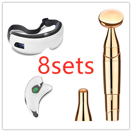 Bluetooth Music Eye Massager Air Pressure Hot Compress Dark Circles Eye Care HEBDO STORE