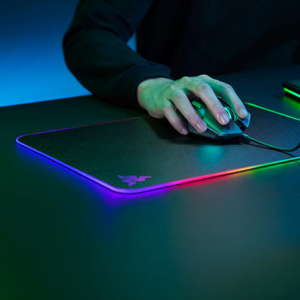 Razer Firefly Hard V2 RGB Game Mouse Pad Can Customize The Built-in Cable Non Slip Rubber Base HEBDO STORE