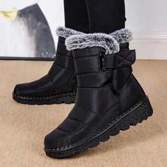 Women's Winter Fleece Snow Boots HEBDO