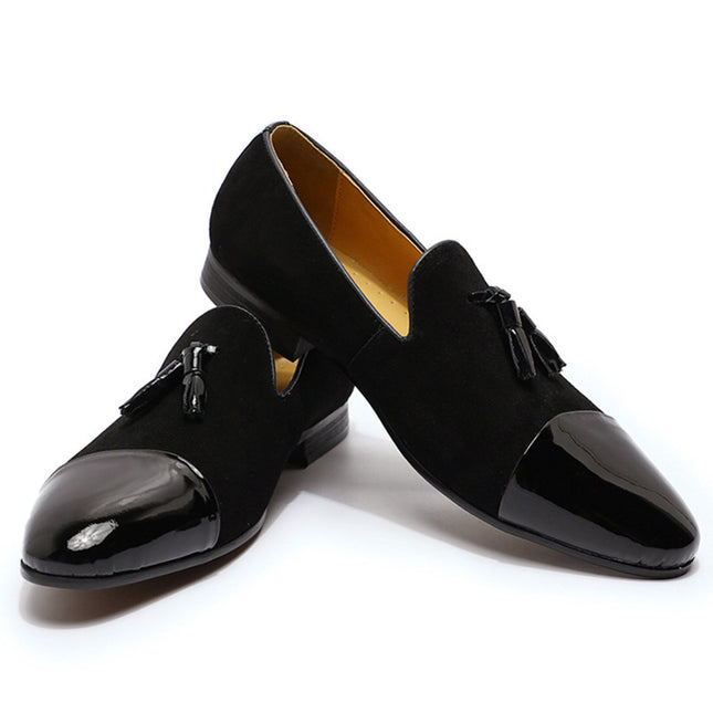 Classic men's shoes leather wedding shoes new HEBDO STORE