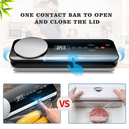 Automatic Vacuum Sealer, Vacuum Packing Machine, Packaging For Kitchen HEBDO STORE