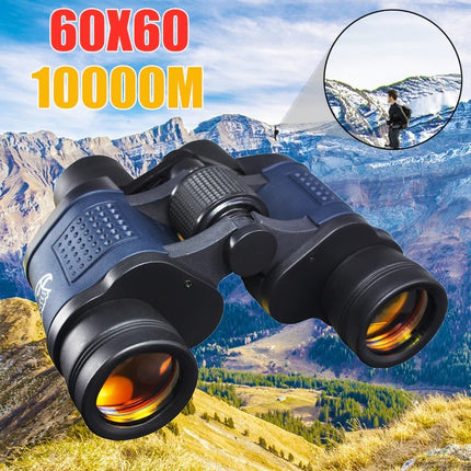 Telescope 60X60 Powerful Binoculars Hd 10000M High Magnification For Outdoor Hunting Optical Scopes Lll Night Vision Fixed Zoom HEBDO STORE