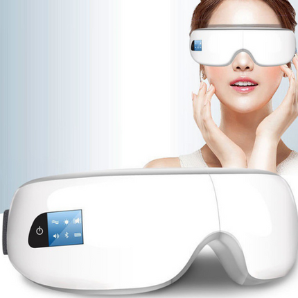 Bluetooth Music Eye Massager Air Pressure Hot Compress Dark Circles Eye Care HEBDO STORE