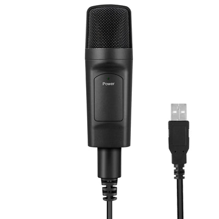 USB Condenser Microphone Computer Desktop Live Recording Wired Microphone HEBDO STORE