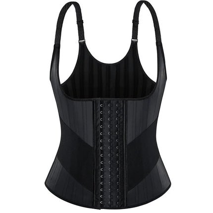 Glossy 25 Steel Rib Rubber Body Shaping Vest HEBDO STORE