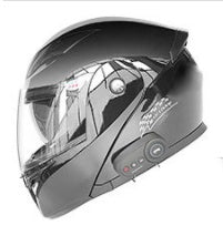 Motorcycle Bluetooth Helmet Motorcycle Helmet Comes with FM HEBDO STORE