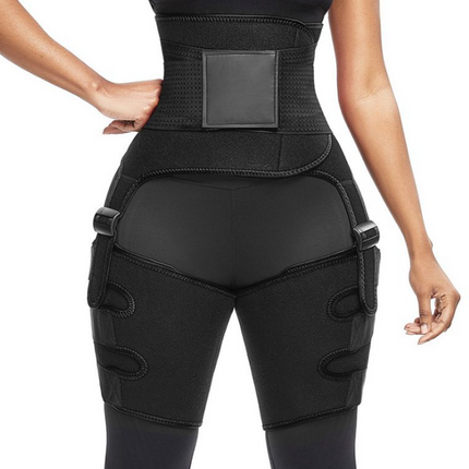 Sports Waist Belt Adjustable One-piece Girdle Leg Straps Hebdo Store