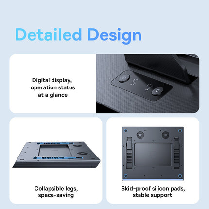 Simple Cooling Notebook Stand Turbofan Version HEBDO STORE