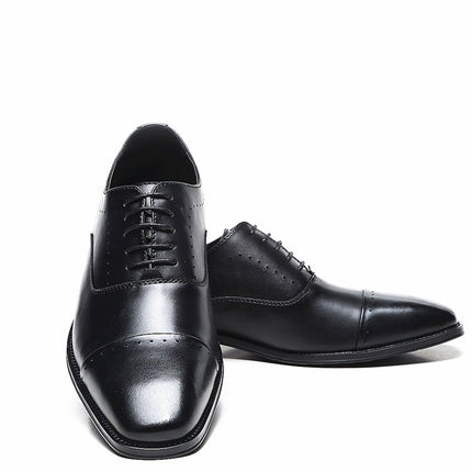 Men's Business Suit Leather Casual Shoes HEBDO STORE