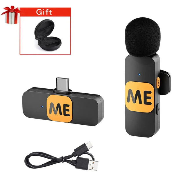 BOYA BY-V Wireless Lavalier Lapel Microphone for iPhone Android Cell Phone PC Computer Laptop Youtube Recording Streaming Vlog - Premium  from FRANTZDOL STORE  - Just $45.99! Shop now at FRANTZDOL STORE 