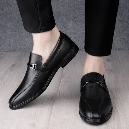 High Quality Comfy Genuine Leather Business Shoes Leather Loafers Mens Casual Shoes Luxury Brand Mens Office Formal Dress Shoes - Premium  from FRANTZDOL STORE  - Just $65! Shop now at FRANTZDOL STORE 