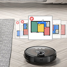 Geek Smart L8 Robot Vacuum Cleaner And Mop, LDS Navigation, Wi-Fi Connected APP, Selective Room Cleaning,MAX 2700 PA Suction, Ideal For Pets And Larger Home.Banned From Selling On Amazon HEBDO STORE