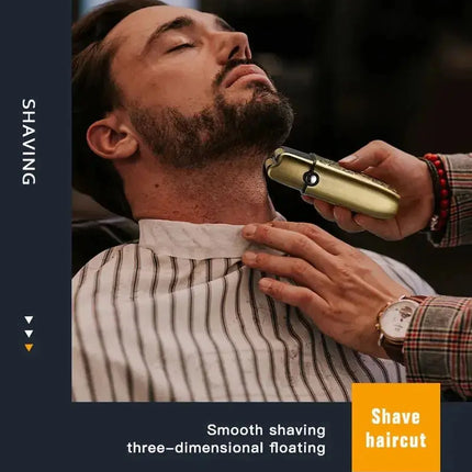 Kemei 870 Pro Metal Housing Barber Shop Hair Electric Shaver For Men Beard Bald Head Shaving Machine Rechargeable Electric Razor - Premium  from FRANTZDOL STORE  - Just $40! Shop now at FRANTZDOL STORE 