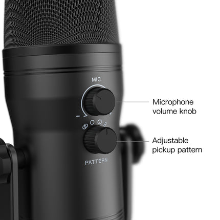 Professional Dubbing Computer Microphone Sleep Aid Voice Control HEBDO STORE