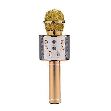 Microphone sans fil Portable Bluetooth Mini Accueil Ktv Pour Jouer de La Musique Chant Haut-Parleur Lecteur HEBDO STORE