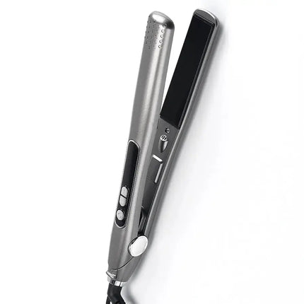 LCD Hair Straightener Flat Iron With Stepless Speed Regulation And 60 Minute Timed Shutdown - Perfect For All Hairstyles - Premium  from FRANTZDOL STORE  - Just $45! Shop now at FRANTZDOL STORE 