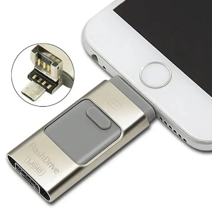 Three In One OTG USB Flash Disk For Computer And Mobile Phone - Image #4