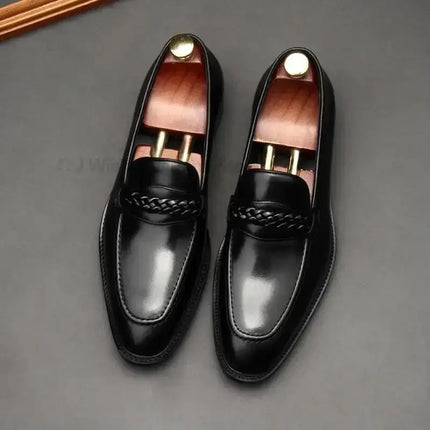 Luxury Men's Italy Loafers Genuine Leather Male Casual Office Business Dress Shoes For Men Fashion Party Wedding Formal Footwear - Premium  from FRANTZDOL STORE  - Just $135! Shop now at FRANTZDOL STORE 