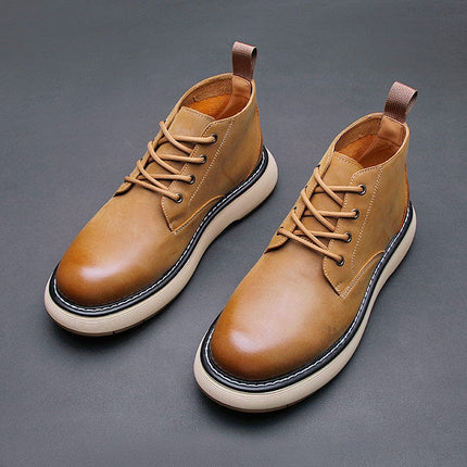 Winter Warm Casual Boots British Martin Male HEBDO STORE